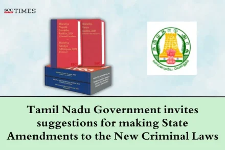 Tamil Nadu criminal law amendments