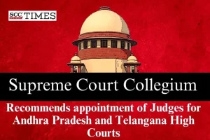 judicial officers appointment HC judges