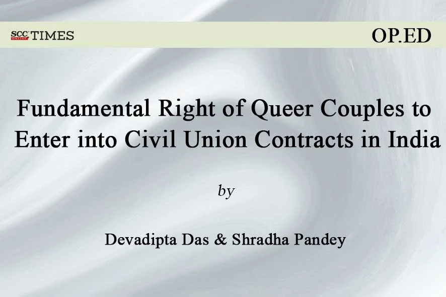 Civil Union Contracts in India