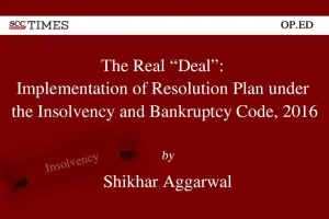 Insolvency and Bankruptcy Code 2016