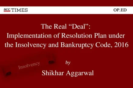 Insolvency and Bankruptcy Code 2016