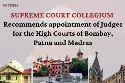 SC collegium appointment of judges